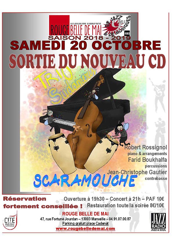 Concert Scaramouche au Rouge Belle de Mai